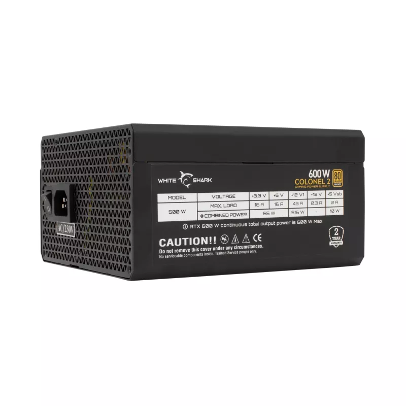 Power Supply Unit White Shark GPSU-B600S Colonel-2 600W