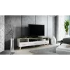 Cama RTV stand LOTTA 180cm white + sonoma oak