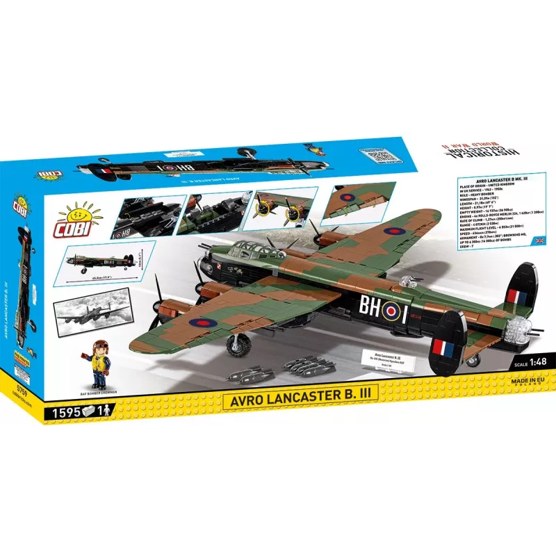 Blocks Avro Lancaster B.III 1595 blocks