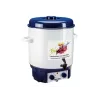 mulled wine- and preserving cooker KA 1804 (White/Blue, 1.800 Watt, 27 L)