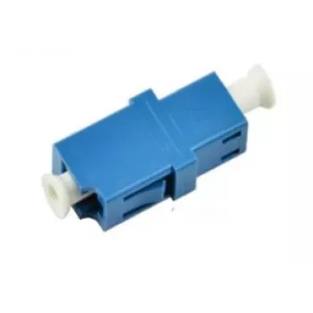 Fiber optic adapter Extralink LC/UPC single-mode simplex, blue, 1 pc