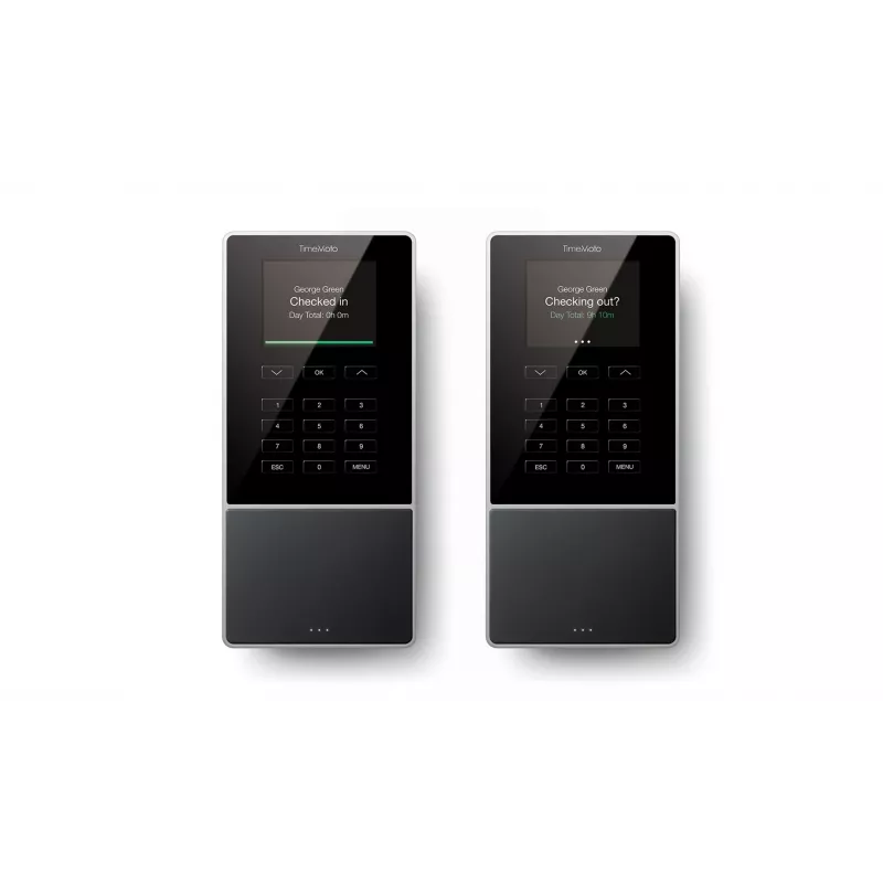 Time Card Machine Safescan 125-0586 Black Fingerprint Password Smart Card