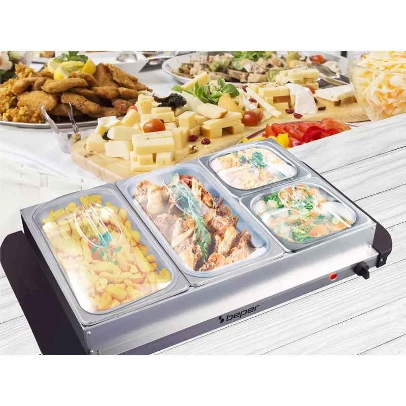 Cooktop Beper P101TEM002, 2 cooking zones, touch control