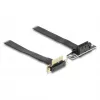 DeLOCK Riser Card PCI Express x1 male 90° angled to x1 slot 90° angled with cable 60 cm