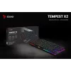 Mechanical Keyboard RGB Tempest X2 Outemu Blue Savio Savgk-tempest X2 Bl