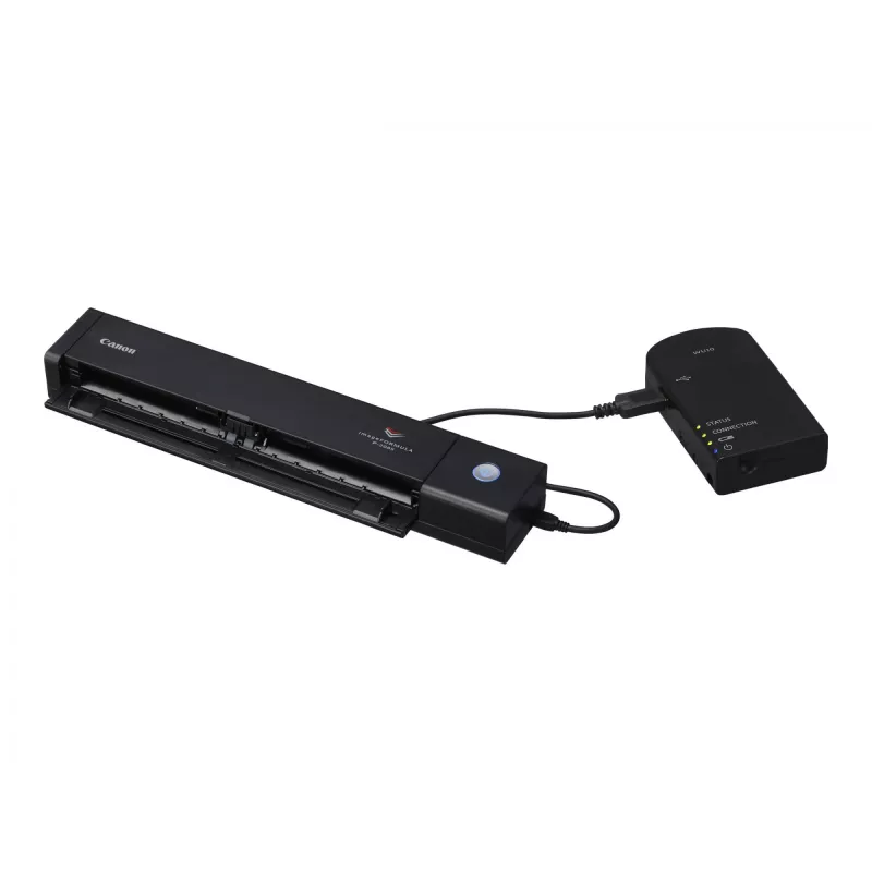Canon imageFORMULA P-208II Portable Duplex Document Scanner, 216 x 356 mm, 600 x 600 DPI, 24 bit, 8 ppm, 6 ppm, 16 ipm
