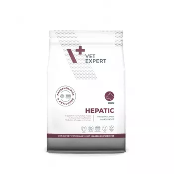 Dry dog food VETEXPERT Veterinary Diet Hepatic 2 kg — therapeutic liver support, 17.5% protein, 11.5% fat