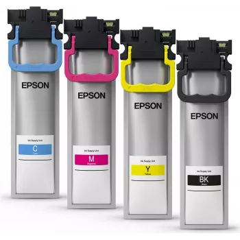 Epson Original WF-C53xx/WF-C58xx XL - 4er Multipack (cyan, magenta, yellow, black) (OPWF-C53xx/WF-C58xxXLset)