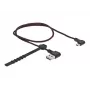 USB Cable DeLOCK EASY-USB 2.0 Type-A to Micro-B Male 0.5m Black