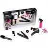 Theo Klein 10 Piece Mega brown Kids Hairstyling Beauty Kit Plastic Toy Set