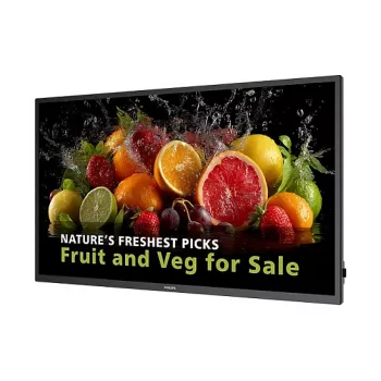 Philips 5000 series 50BDL5050D/00 Signage Display 127 cm (50 inch) LCD Wi-Fi 600 cd/m² Full HD Black Built-in processor Android