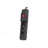 Surge protector ARMAC M3/15/CZ 1.5 m black 3 sockets power strip with cable