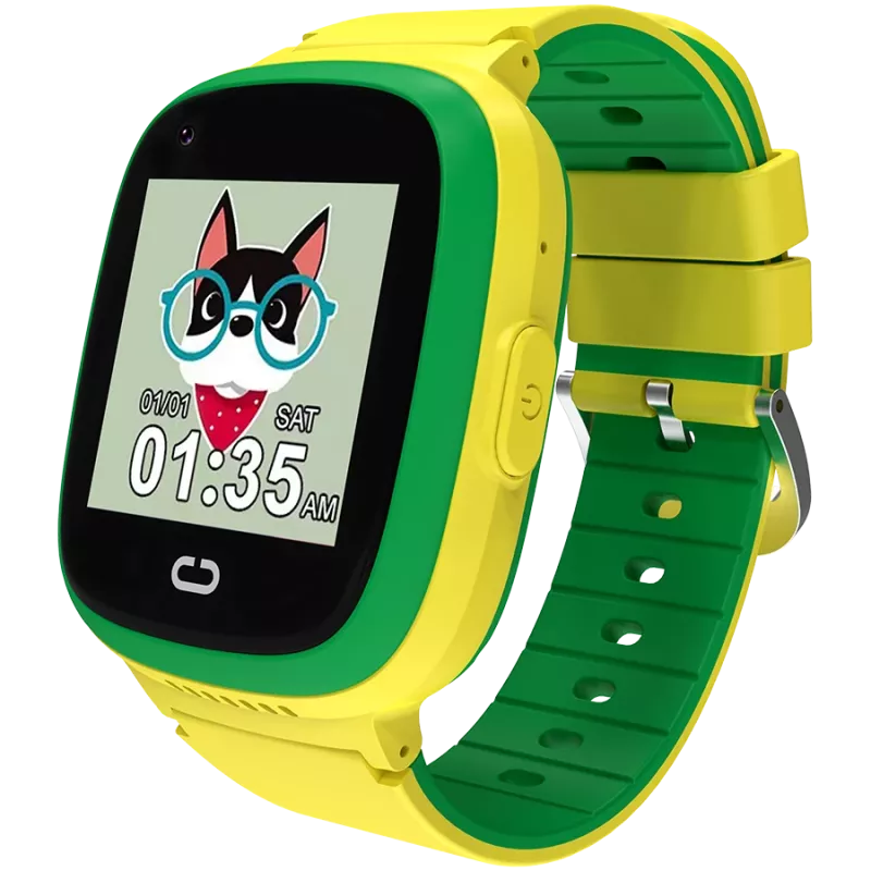 Kids Watch CANYON Sunny KW-48 Video 4G GPS Games&Music Green