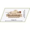Building set Cobi Panzer III Ausf.L — 103 pieces, recommended age 6+, beige