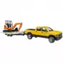 Car Dodge RAM 2500 Service with trail