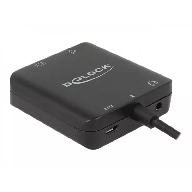 Audio Converter DeLOCK 62784 Black