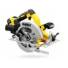 DeWALT DCS570P2-QW portable circular saw 18.4 cm Silver, Yellow 5500 RPM