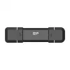 Silicon Power DS72 USB flash drive 250 GB USB Type-A / USB Type-C 3.2 Gen 2 (3.1 Gen 2) Black