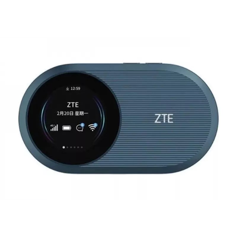 Router ZTE U10s Pro 4G Mobile WiFi6 Hotspot — 4G LTE, Single-band 2.4 GHz, LCD 1.38 inch, 3000 mAh battery, USB-C, up to 32 devices