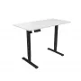 White Shark Obsidian-1 Motorized Gaming Desk Light Set of 2, Electric Adjustment, 1200×600 mm Coverage, White