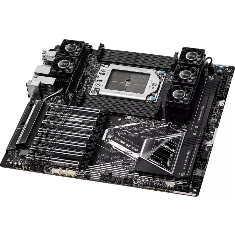 ASRock WRX90 WS EVO motherboard AMD WRX90 Socket sTR5 EEB