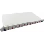 Helos LWL 19 Splice Box 12 x LC Duplex OM4 splice-ready Grey (375558)
