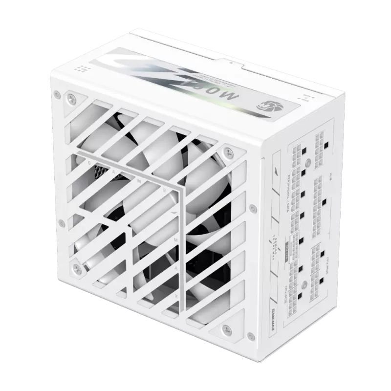 Gamemax Power Supply, 80 PLUS, Gold | GZ 750G WH | 750 W