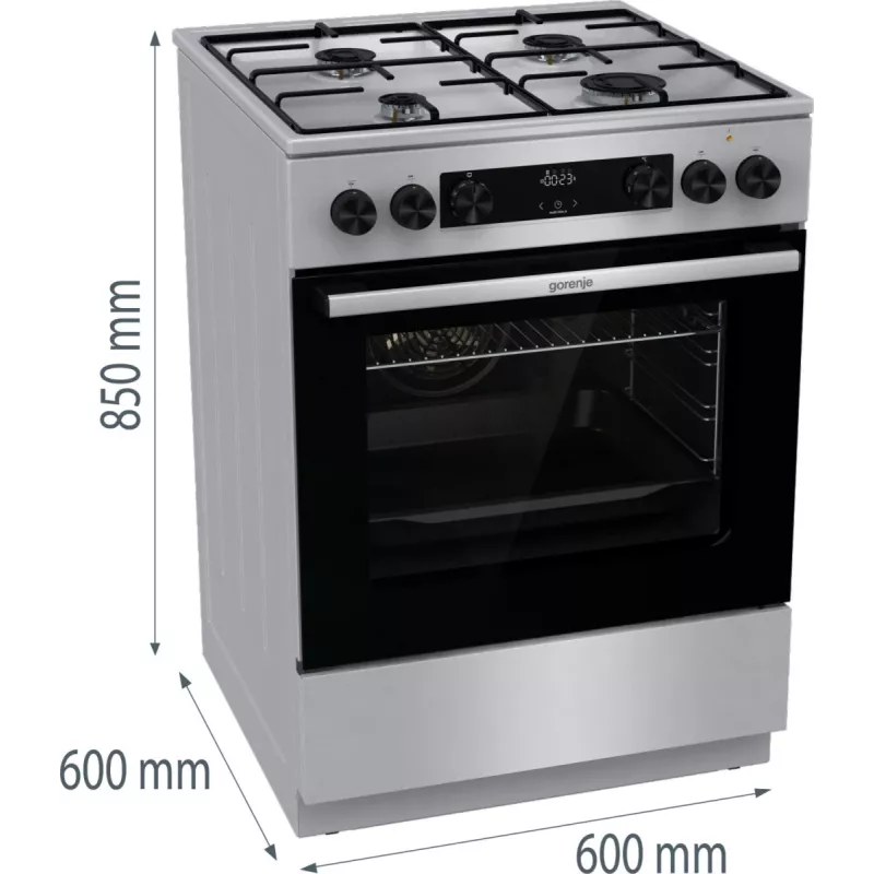 Gas-electric cooker GKS6C70XJ