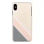 Smartphone case man and wood for iPhone XS Max — pink suit, black