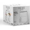 Air Fryer Elle EKAFP501WHEU 5 L, white — compact countertop oil-free cooker