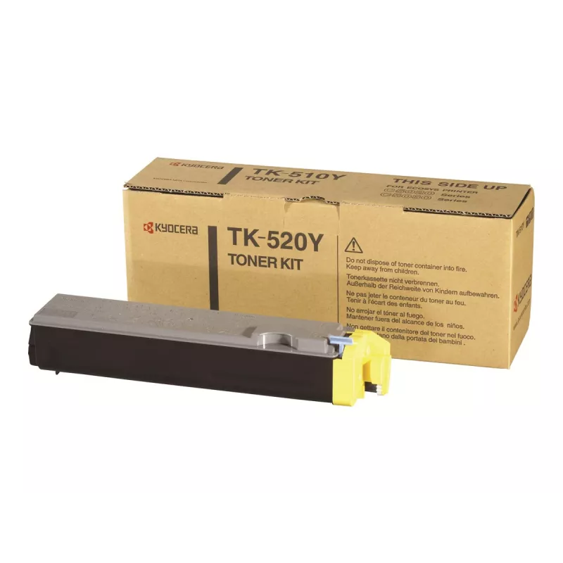 KYOCERA TK-520Y toner cartridge 1 pc(s) Original Yellow