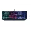 Gaming keyboard GEMBIRD GGS-UMGL4-01 full-size USB QWERTY 104-key US English with mouse, black