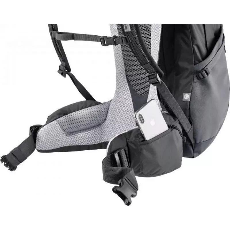 Backpack DEUTER Futura Pro 34 SL, women's hiking pack, 34 L, 1.56 kg, ventilation, hydration 3 L, helmet mount, internal steel frame