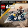 LEGO Microfighter Star Wars Plo Koon's Jedi Starfighter 75400 — 89 pieces, 1 minifigure, age 6+