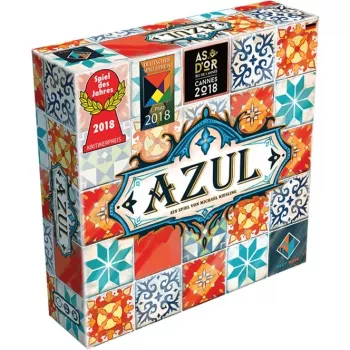 Board game Asmodee Azul — family strategy game, recommended age 8+