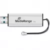 MediaRange SuperSpeed - USB Flash Drive - 8GB - USB3.0 - Black/Silver (MR914)