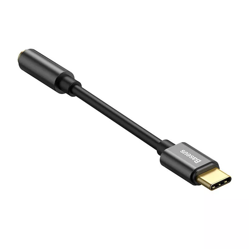 Cable Gender Changer Baseus CATL54-01 Type-C to 3.5mm Black