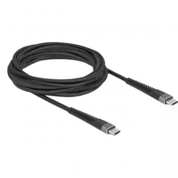 USB Cable DeLOCK 81126 USB 2.0 3m USB C Black