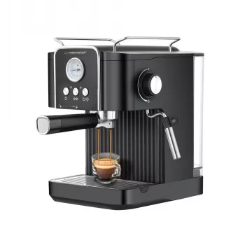 Espresso coffee machine ESPERANZA EKC010 — 1.8 L water tank, 850 W, 20 bar, built-in milk frother