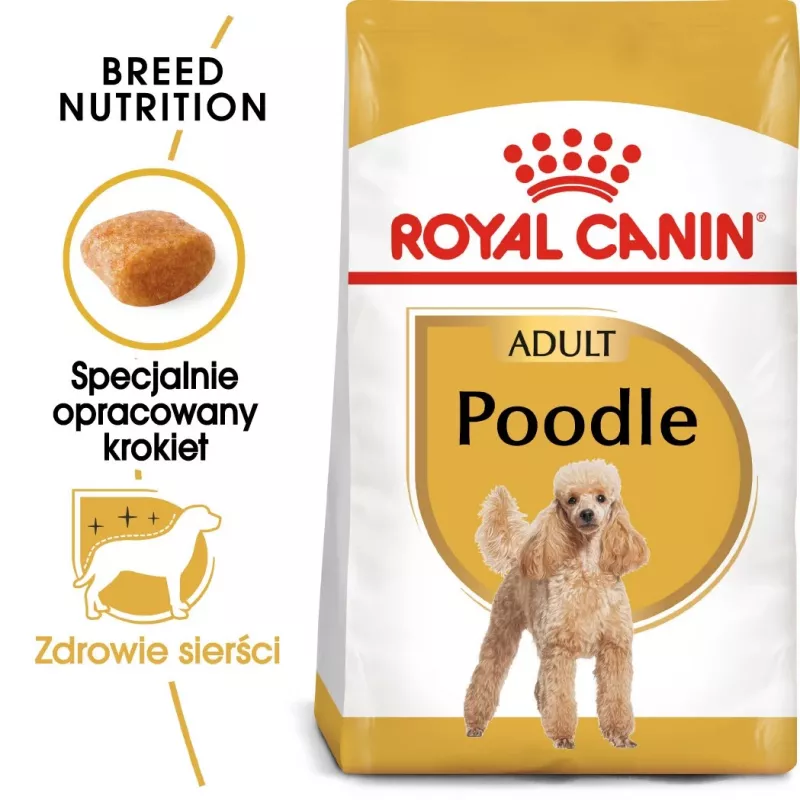 Dry Dog Food Royal Canin Poodle Adult 1.5 kg — Chicken, 30% Protein, 19% Fat