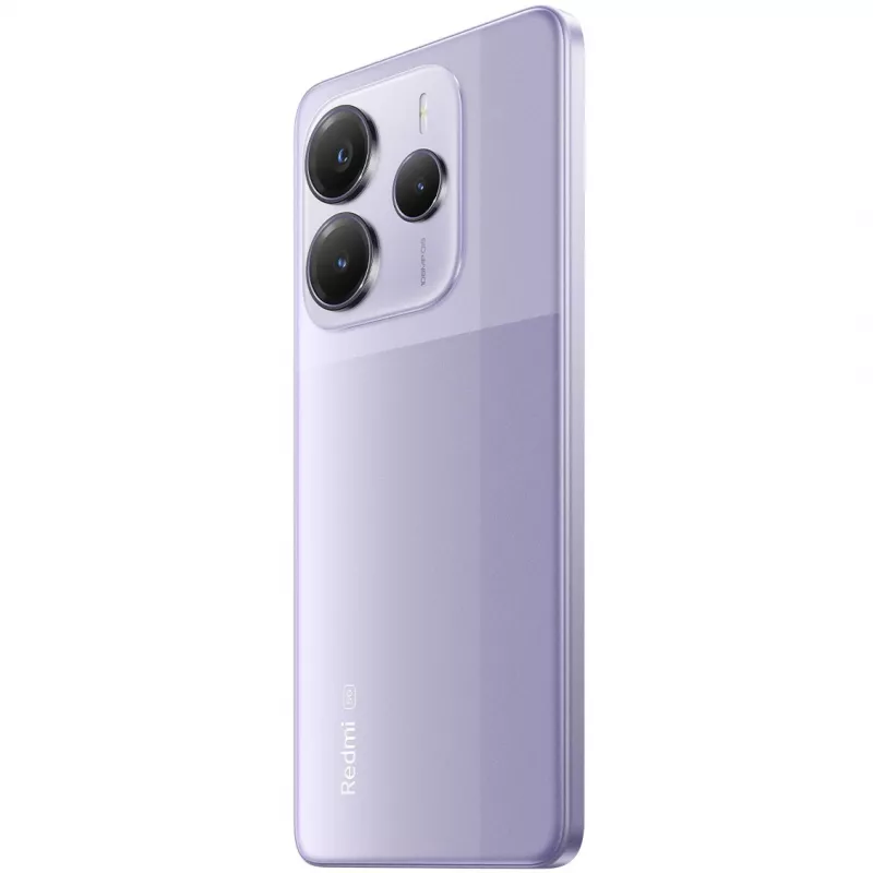 Smartphone Xiaomi Redmi Note 14 5G, 6.67 inch OLED, 8 GB RAM, 256 GB, Lavender, 5110 mAh