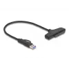 DeLOCK USB to SATA Converter 6 Gb/s USB Type-C Type-A 0.3m