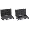 Protective Measuring Device Case allit AluPlus Protect C 60 — aluminium frame, foam interior, black
