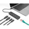 USB Hub DeLOCK 10 Gbps with 2.5 Gigabit LAN and PD 85 Watt