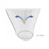 Braided Sleeve DeLOCK 20809 5 m x 16 mm white