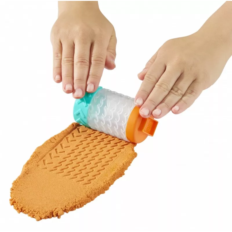 Plastic mass Wonder Factory Never Dry Dough, Light Blue, Orange
