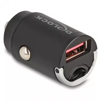DeLOCK 64277 Mobile Device Charger Universal Black Cigar Lighter Fast Charging Auto