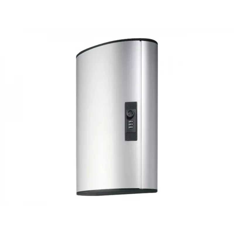 Key Box Durable KEY BOX code 72 Aluminium Silver