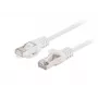 Network Cable LANBERG PATCHCORD KAT.6 FTP 2M WHITE PCF6-20CC-0200-W
