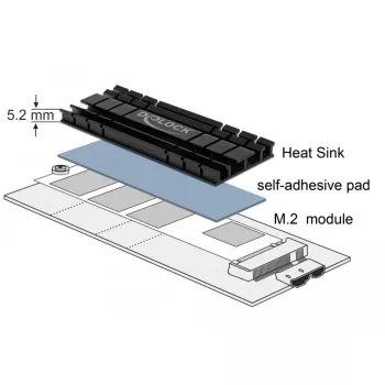 Cooling system DeLOCK 18285
